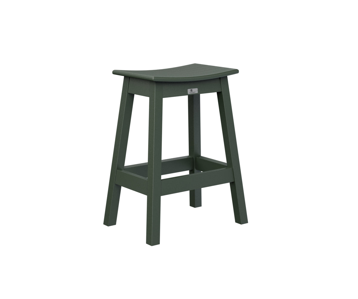 Berlin Gardens Saddle Counter Stool - 30