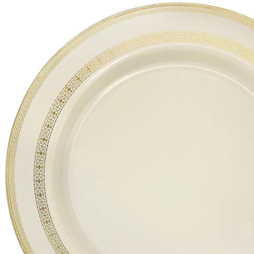 B7. Lace Ivory & Gold