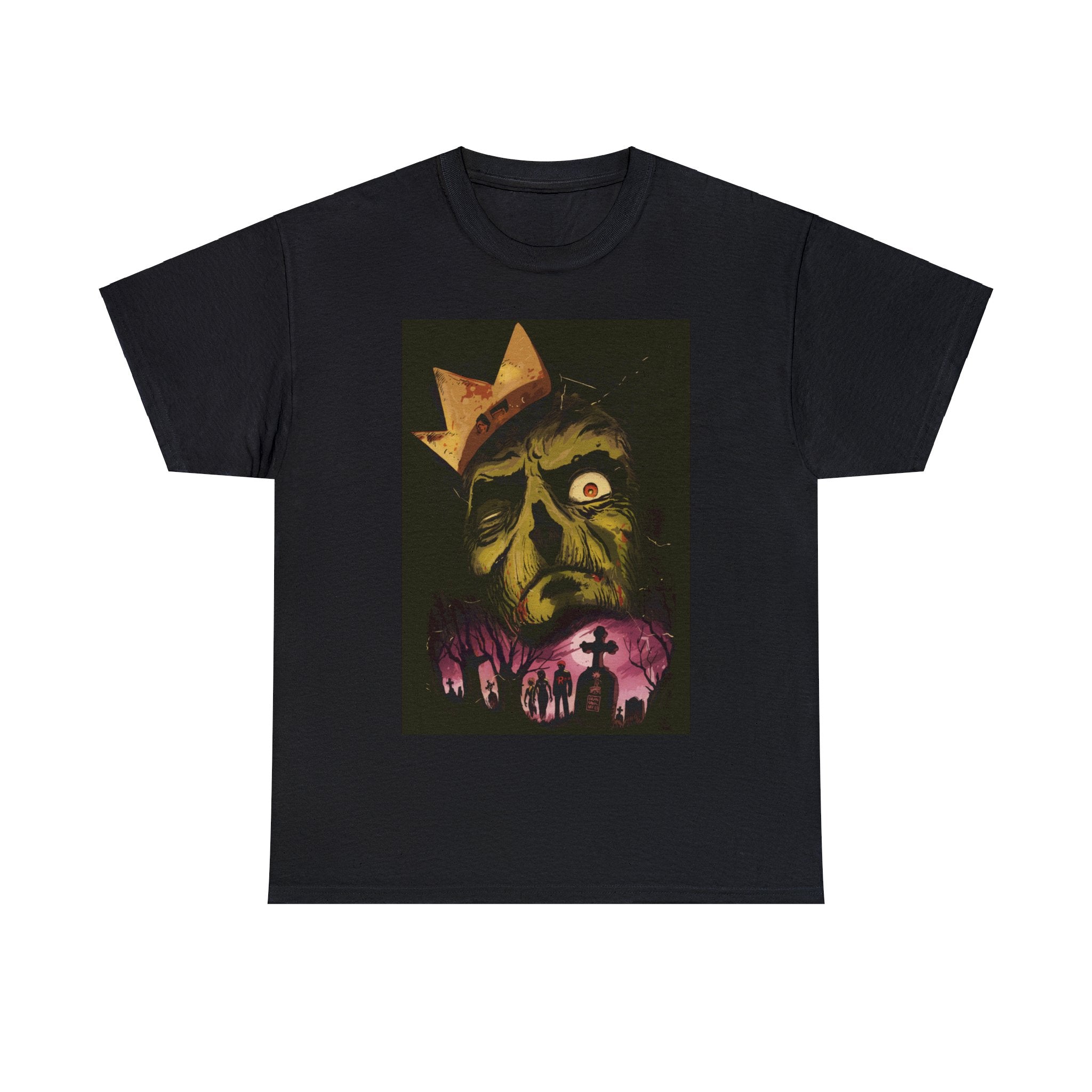 Afterlife With Archie Graphic Tee - Unisex Heavy Cotton T-Shirt Featuring Undead Jughead - Perfect for Comic Fans, Halloween Costumes & Casual Wear