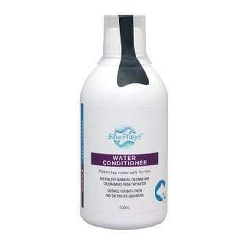 Blue Planet Water Conditioner for Aquariums – Removes Chlorine & Heavy Metals | Safe for Fish & Plants | Perfect for Freshwater & Saltwater Tanks