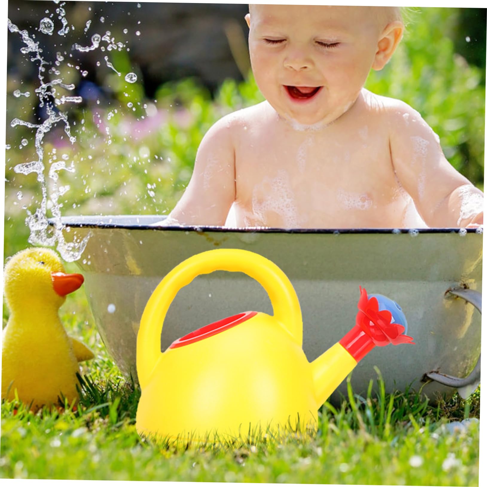 VICASKY 12-Piece Watering Can Bath Toys Set - Fun Summer Water Play Toys for Kids, Durable PP Plastic Outdoor & Indoor Play for Boys and Girls - Perfect for Pool, Beach, Garden and Bathtime Activities