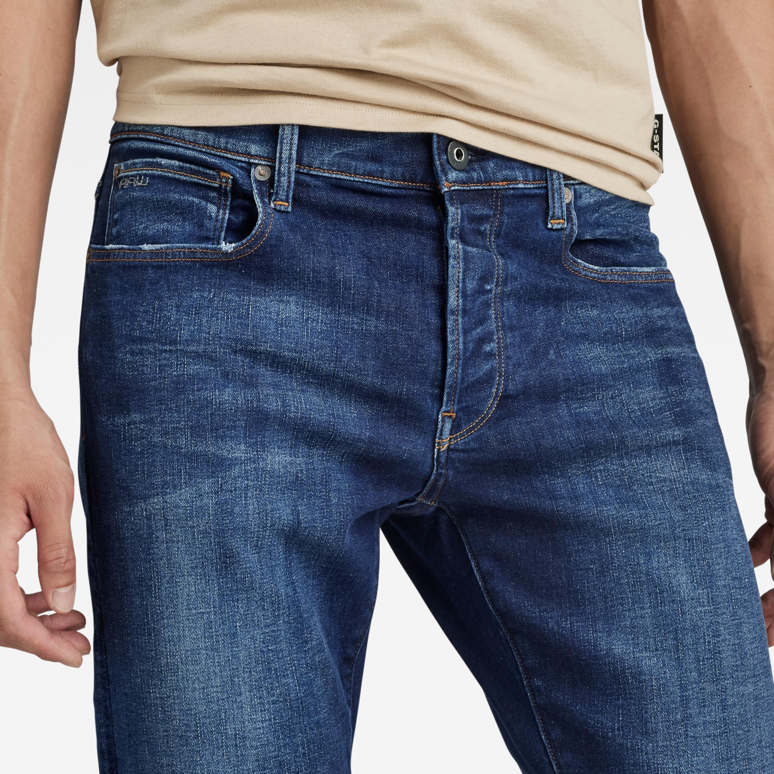 G-STAR 3301 Slim Fit Jeans for Men - Size 27 - Premium Denim Pants for Casual Wear & Everyday Style | Perfect for Office, Dating & Night Out