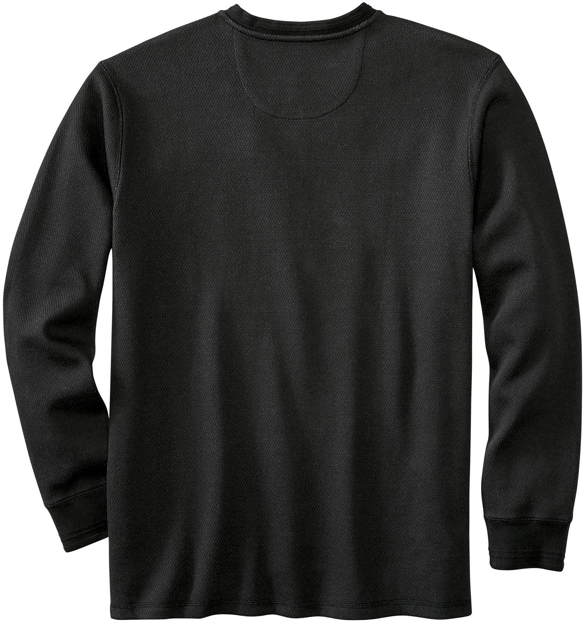 Legendary Whitetails Men's Thermal Henley Shirt - Double Layer Waffle Knit Long Sleeve Shirt for Cold Weather, Regular Fit Casual Wear - Perfect for Hunting, Camping & Outdoor Activities