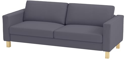 Flax Polyester Darker Gray