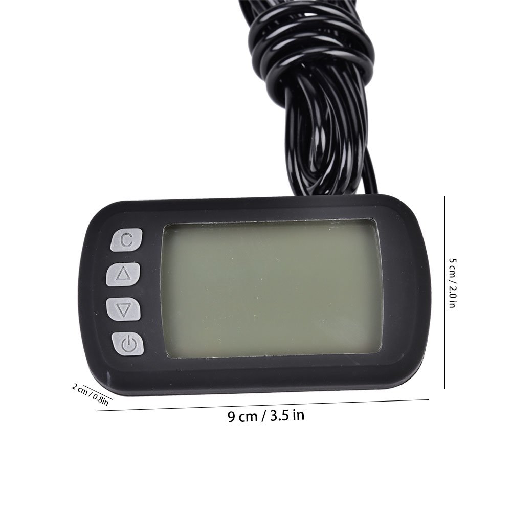 36V/48V 350W Brushless Motor Speed Controller with LCD Panel - Compatible with Electric Scooters, E-Bikes & DIY Projects - Waterproof & High Performance for Outdoor Riding