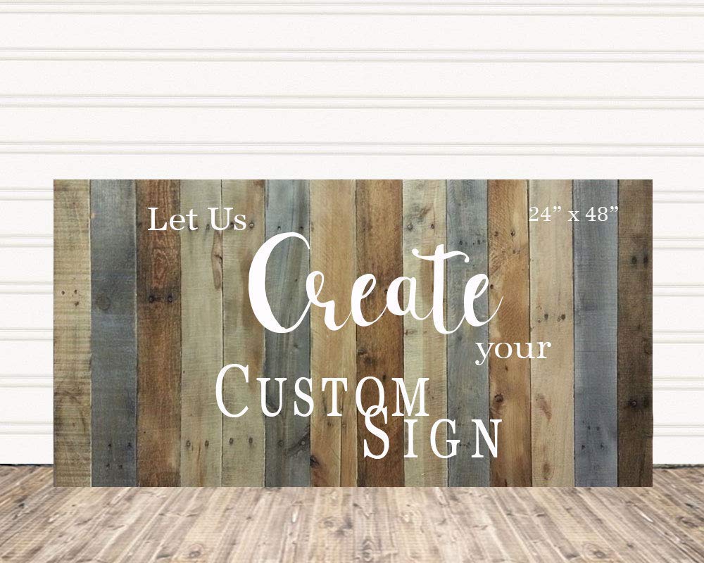 Personalized Wooden Sign for Small Business & Office Decor - Christmas Gift Idea - Custom Engraved Plaque for Wall Art, Housewarming, Wedding, Birthday & Holiday Decorations