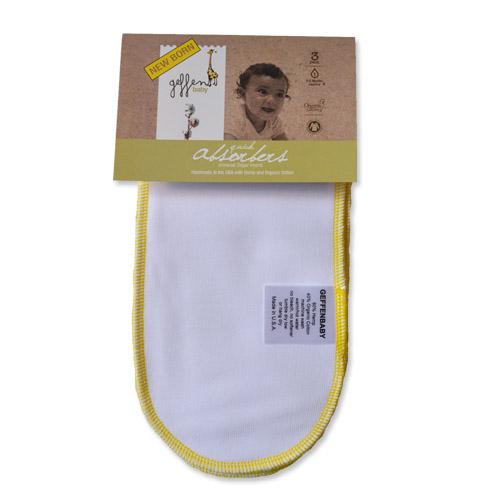 Geffen Baby Newborn Quick Absorbers - Ultra Soft & Absorbent Burp Cloths (3 Pack) | Perfect for Feeding, Spit-Up & Messy Moments