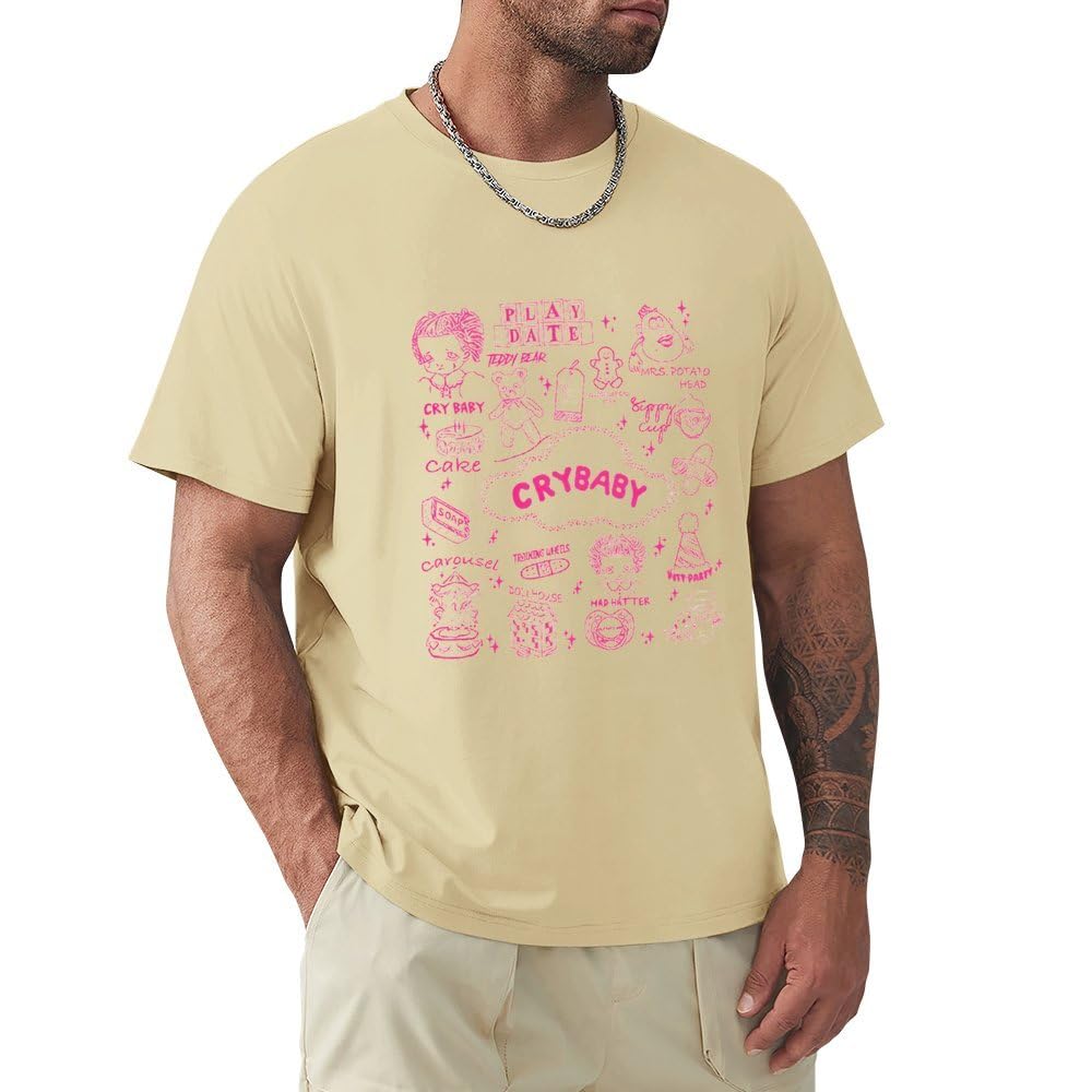 Melanie Martinez Men's & Women's Casual T-Shirt - Singer Merchandise, Concert Fan Tee for Casual Wear, Concerts & Music Events