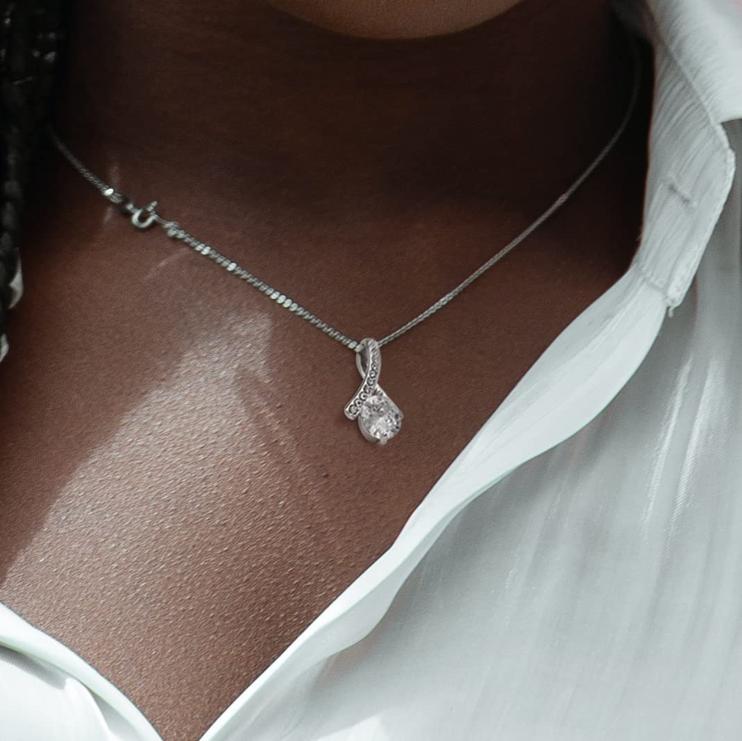 Elegant Mother's Day Necklace with Gift Card - Perfect Jewelry Gift for Mom, Wife, Grandma | Birthday, Anniversary, Valentine's Day Present