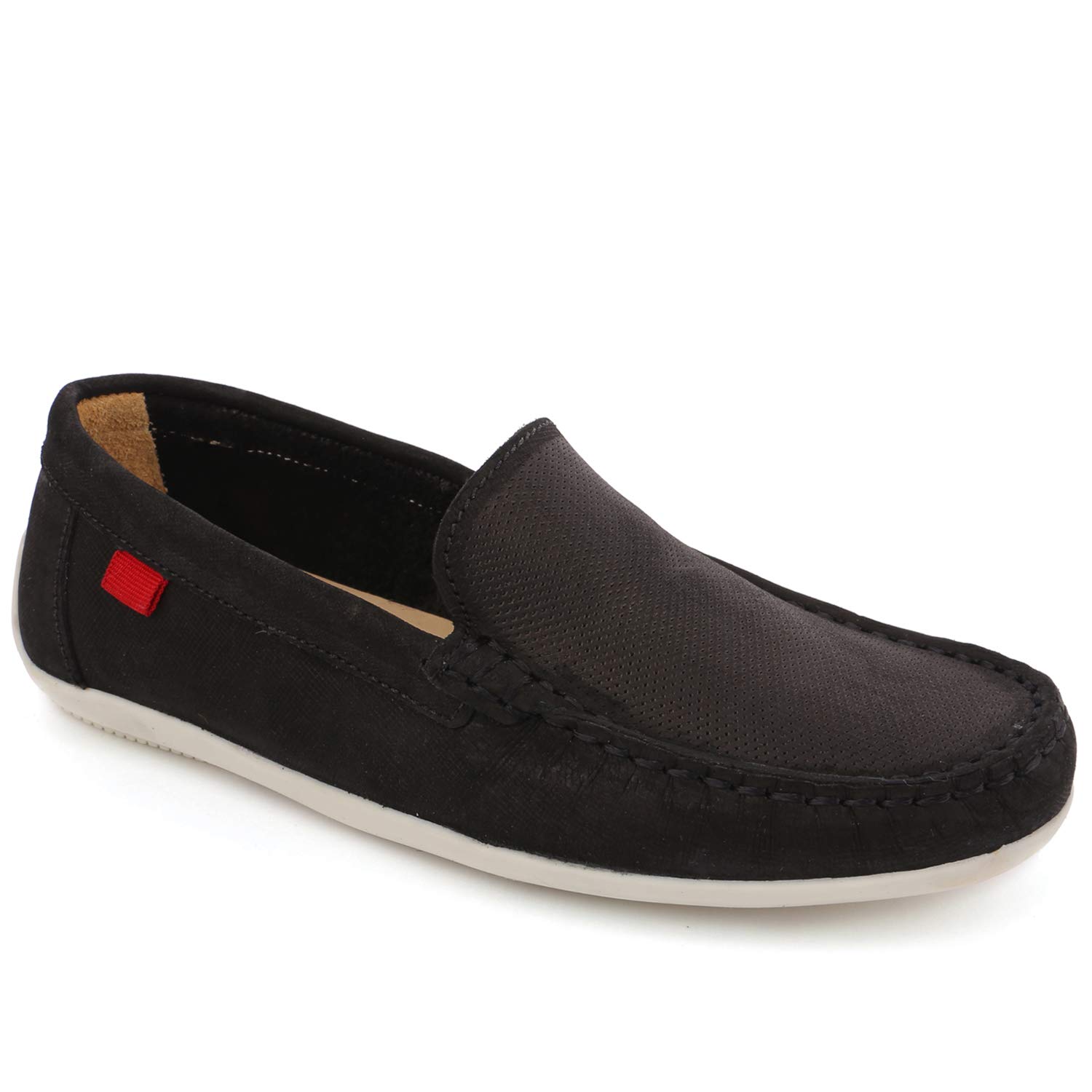 Kids Genuine Leather Driving Moccasins - Comfortable Cushion Support Slip-On Loafers for Boys (Little Kid/Big Kid) | Classic Casual Shoes for School, Travel & Holiday Outfits