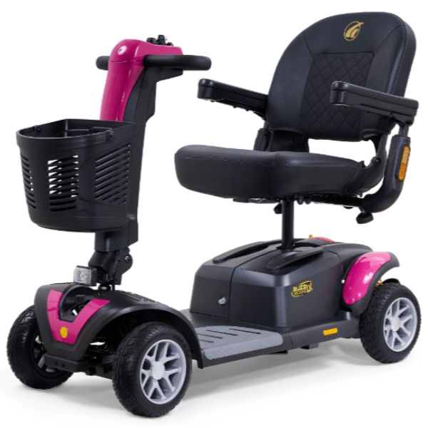 Golden Technologies Buzzaround LX 4 Wheel Mobility Scooter - Lightweight & Foldable Electric Scooter for Adults & Seniors - Perfect for Shopping, Travel & Outdoor Activities