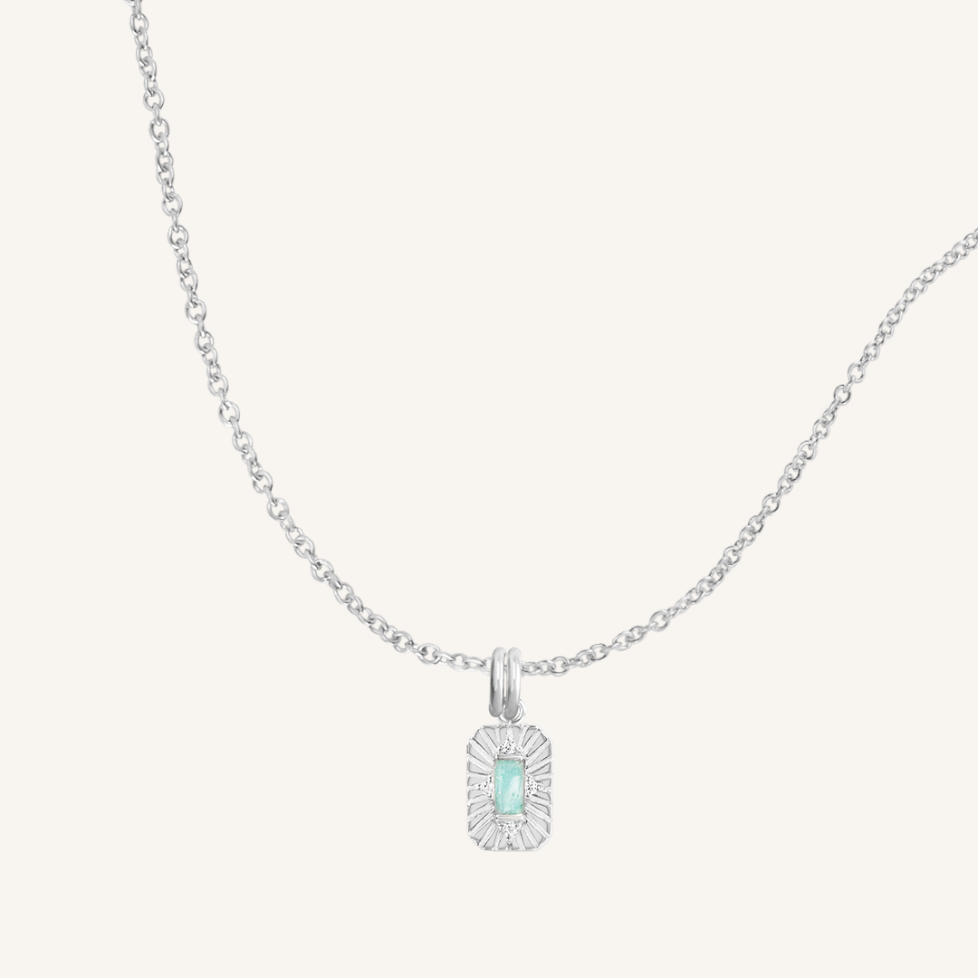 Providence Charm Necklace - Elegant Silver Pendant Jewelry for Women | Perfect Gift for Birthday, Anniversary & Special Occasions