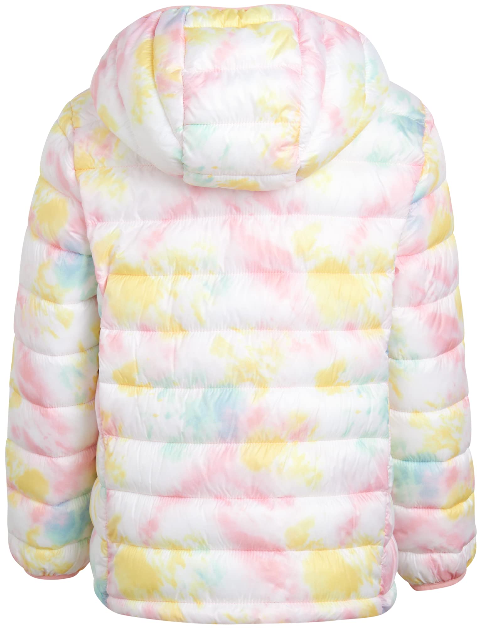 URBAN REPUBLIC Girls' Packable Water-Resistant Puffer Jacket - Lightweight Windbreaker Bubble Coat for School, Outdoor & Winter Activities