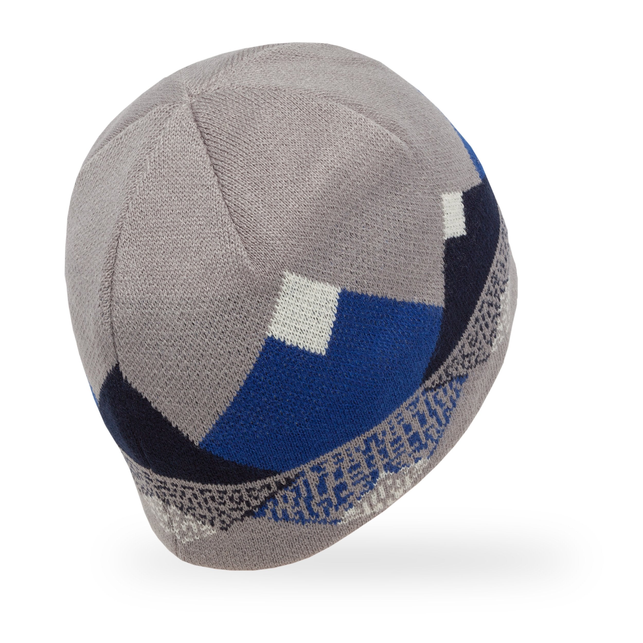 BreezeBlocker Mountain Reflection Beanie - Warm Winter Knit Hat for Men & Women - Perfect for Skiing, Hiking & Outdoor Adventures