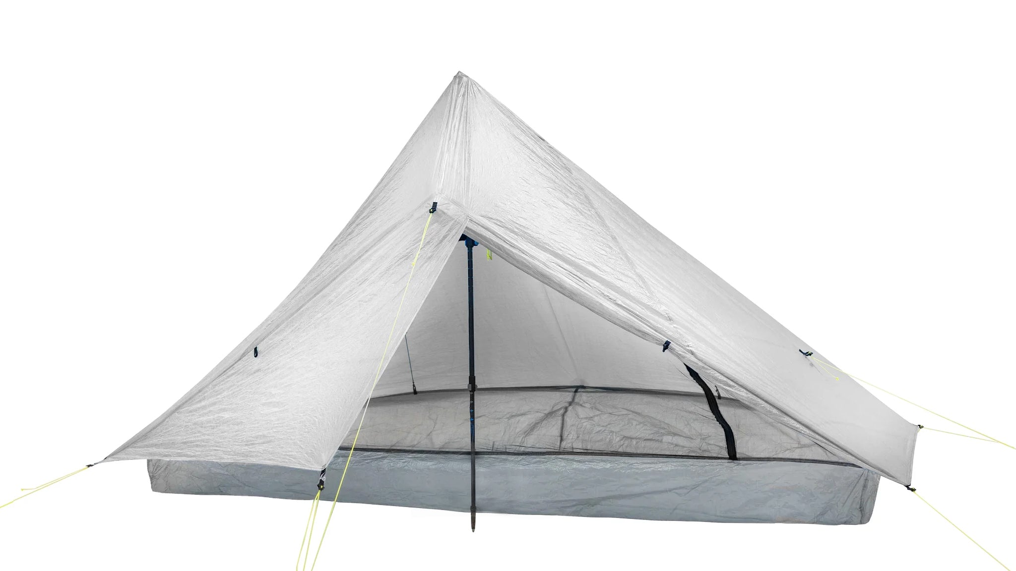 Bargain Plex Solo Lite Tent - Ultralight 1-Person Backpacking Tent for Camping & Hiking - Compact & Waterproof White Tent for Outdoor Adventures