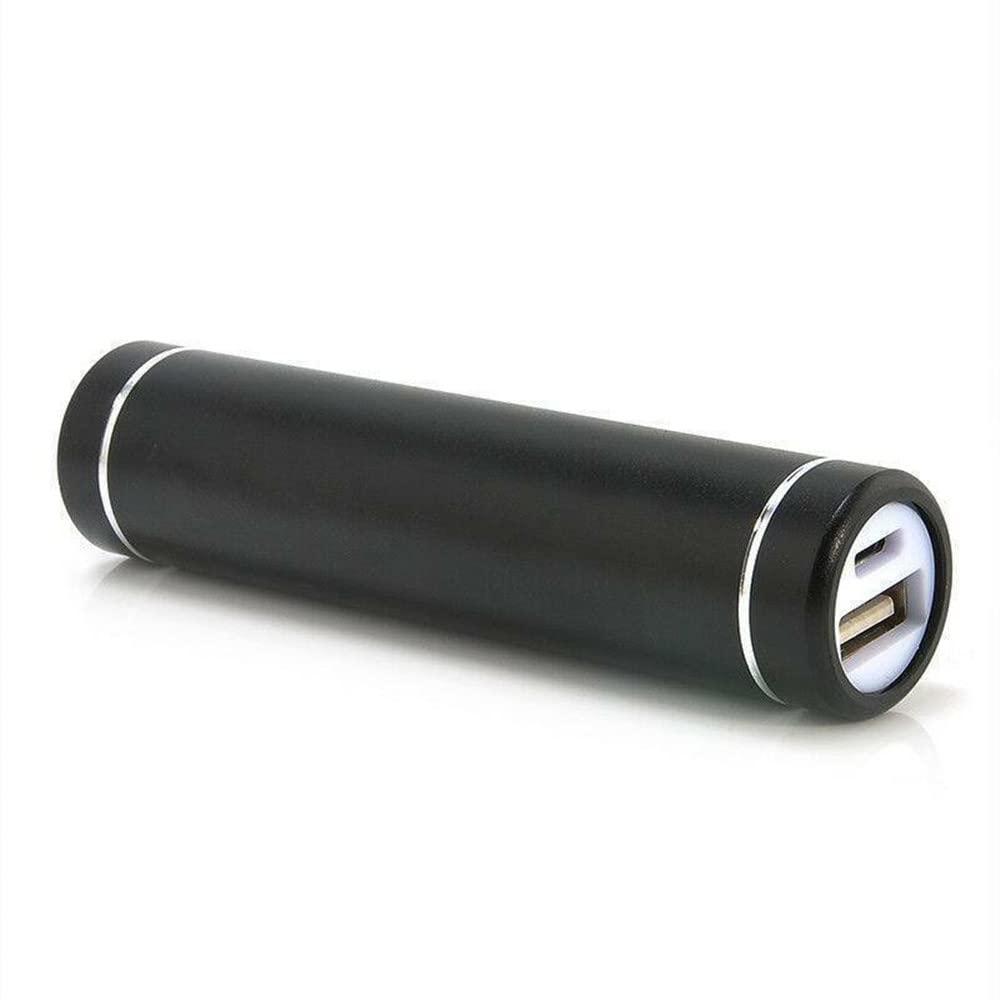 NATEFEMIN Mini Metal USB Power Charger - DIY Aluminum Alloy 18650 Battery Charger Case - Portable Charging Box Accessory for Vape Mods, Flashlights & Electronic Devices - Perfect for Home, Travel & Outdoor Use