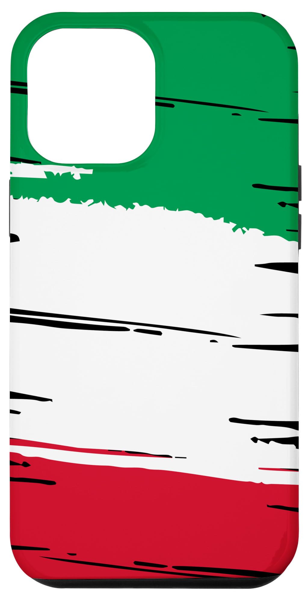 iPhone 12 Pro Max Italy Flag Case - Vintage Design for Travel & Style