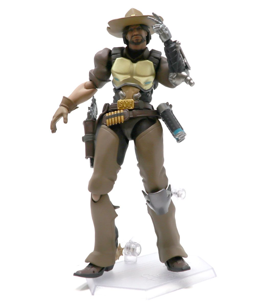 Figma McCree Action Figure - Overwatch Collectible Toy for Fans & Gamers - Perfect for Display, Cosplay & Gaming Decor