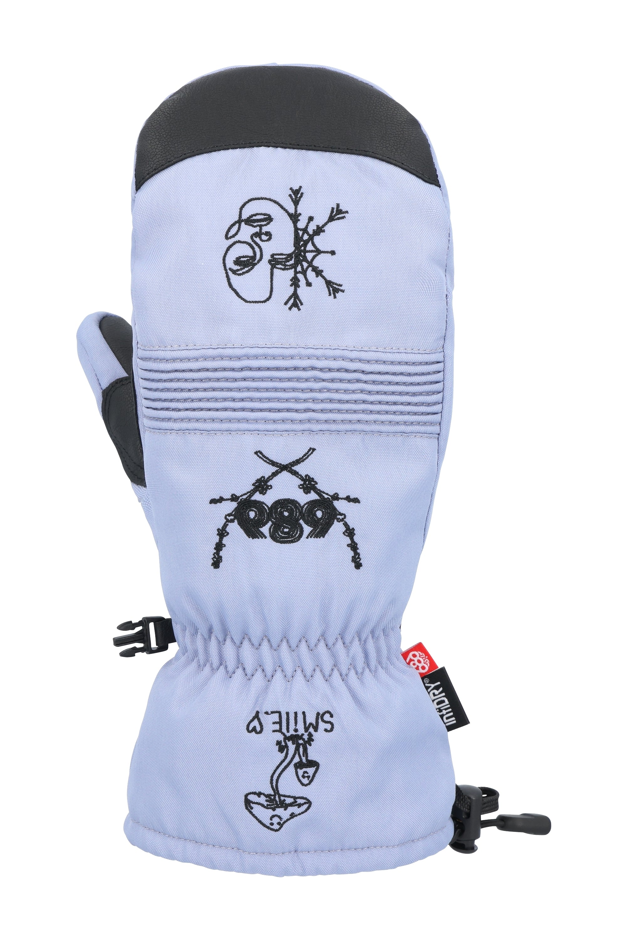 686 Men's Lander Mitt 2025 - Waterproof Winter Gloves for Snowboarding, Skiing & Cold Weather - Touchscreen Compatible for Smartphone Use