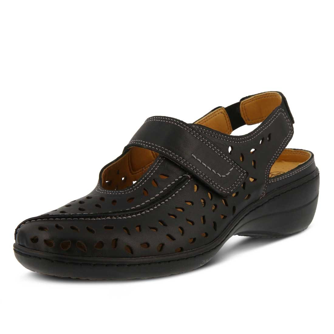 Spring Step Women's Fogo Leather Slingback Shoes - Comfortable & Stylish Casual Heels for Work, Date Night & Everyday Wear