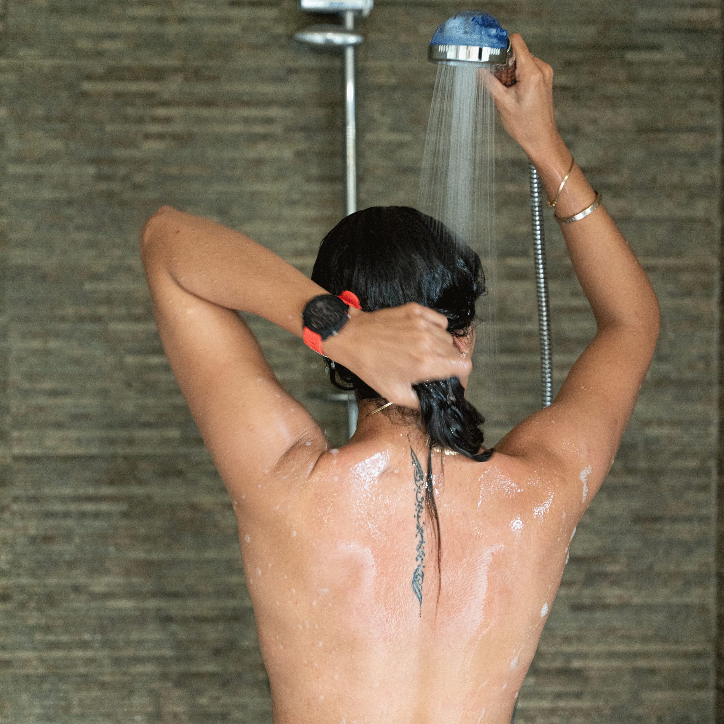 Hard Water Shower Filter Head - High Pressure Shower Head with Water Softener & Removable Filter for Dry Skin & Hair Care - Perfect for Bathroom, Spa & Home Use