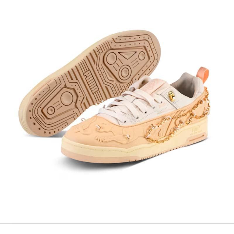 Dapper Dan Slipstream Lo Post Sneakers - Summer Melon Colorway | Lightweight Running Shoes for Men | Perfect for Casual Wear, Gym Workouts & Summer Fashion