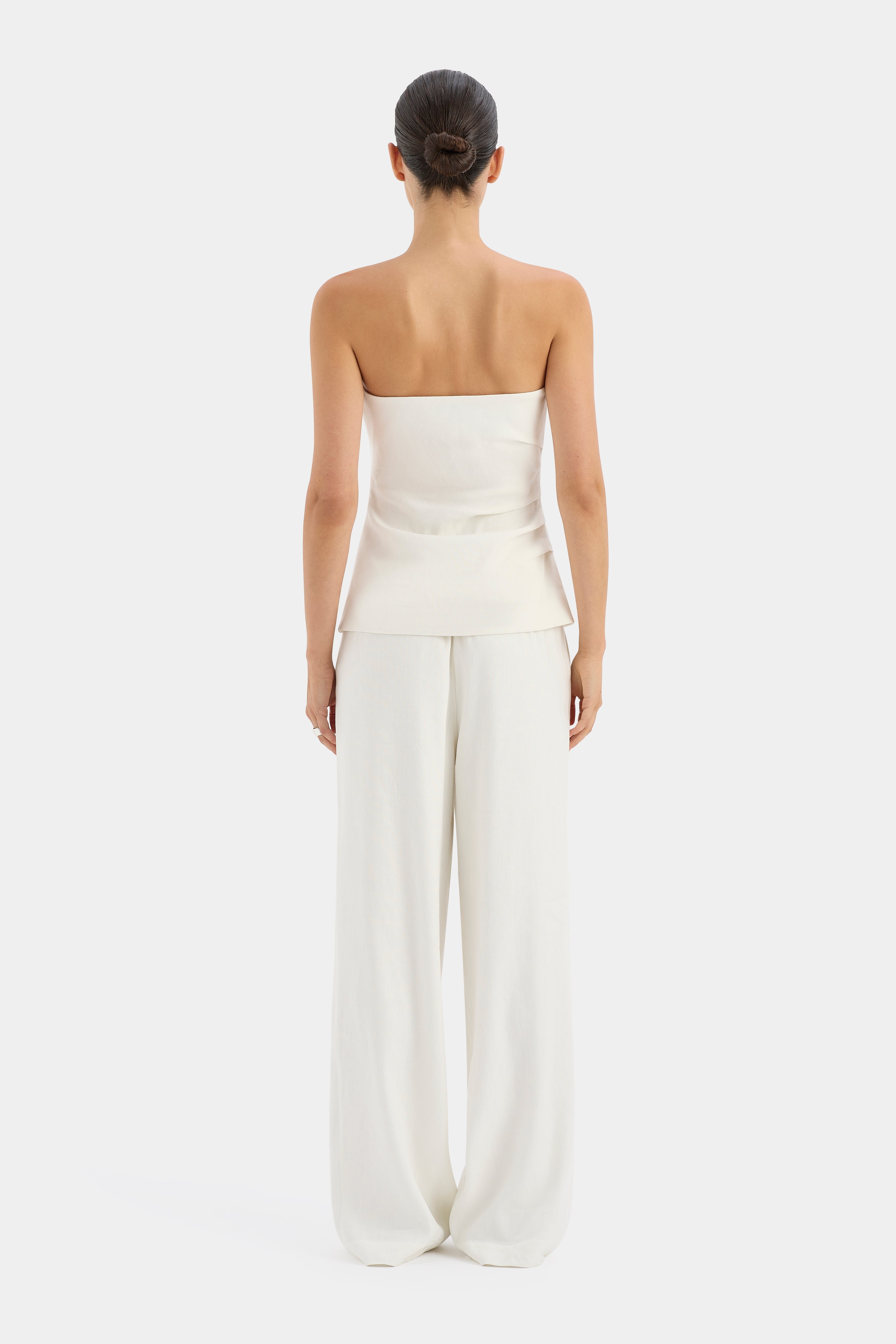 Elegant Dorian Pleated Bodice Top for Women - Perfect for Weddings, Parties & Special Occasions
