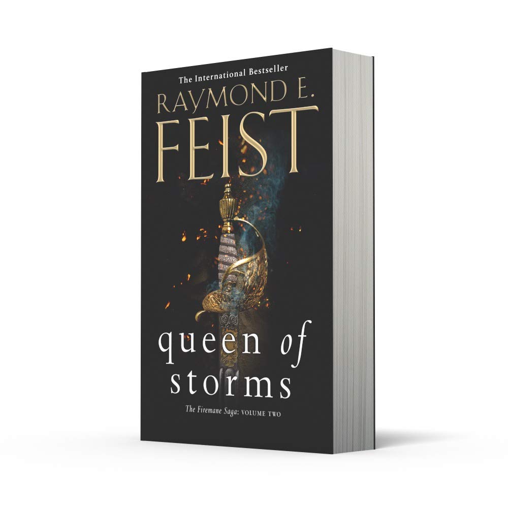 Queen of Storms (The Firemane Saga Book 2) - Epic Fantasy Novel by Raymond E. Feist | Perfect for Fantasy Lovers & Book Club Discussions