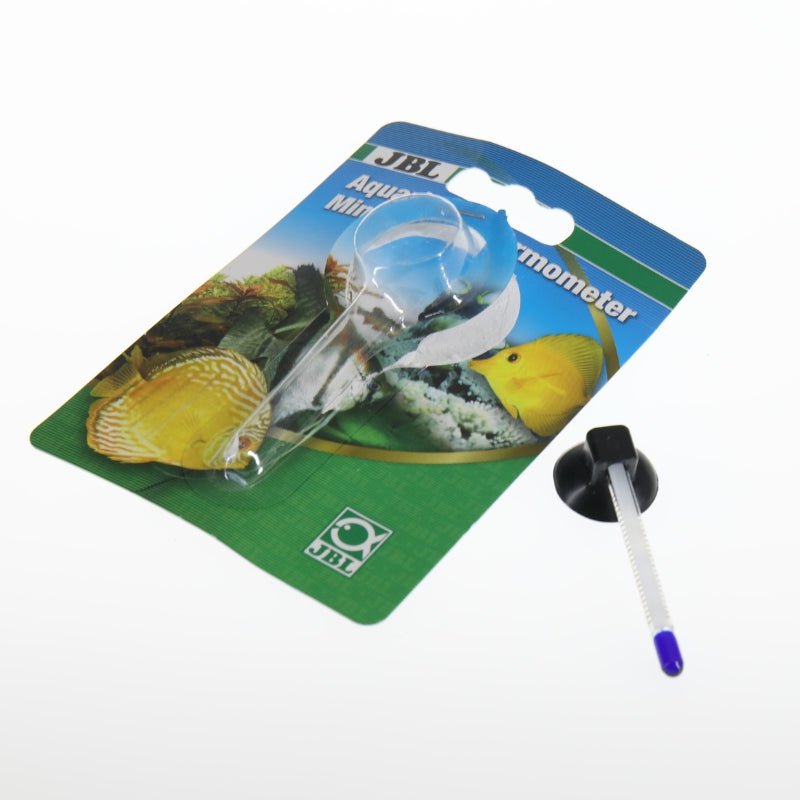 JBL Mini Aquarium Thermometer - Accurate Water Temperature Monitor for Fish Tanks & Aquariums - Perfect for Home, Office, or Classroom Fishkeeping