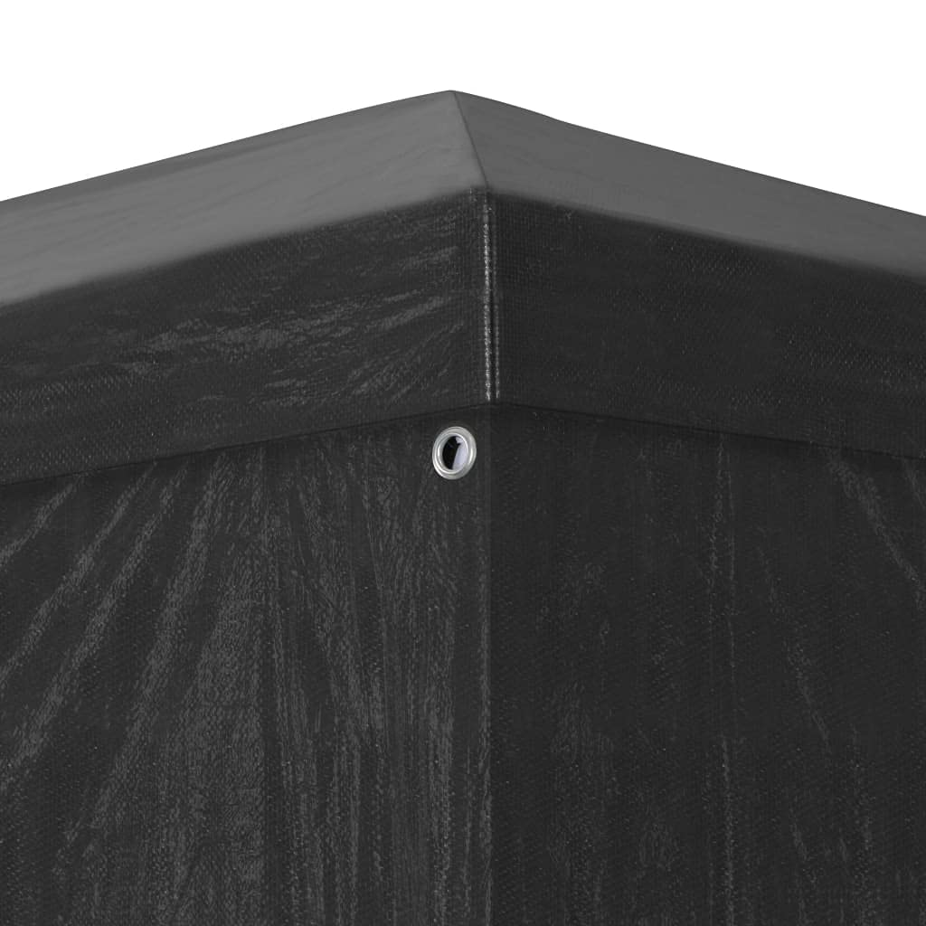 CHARMMA 10x13 Heavy Duty Party Tent - Large Outdoor Pop Up Canopy for Weddings, Backyard Parties & Events | Waterproof & Durable Anthracite Shelter | Perfect for Picnics, Festivals & Camping