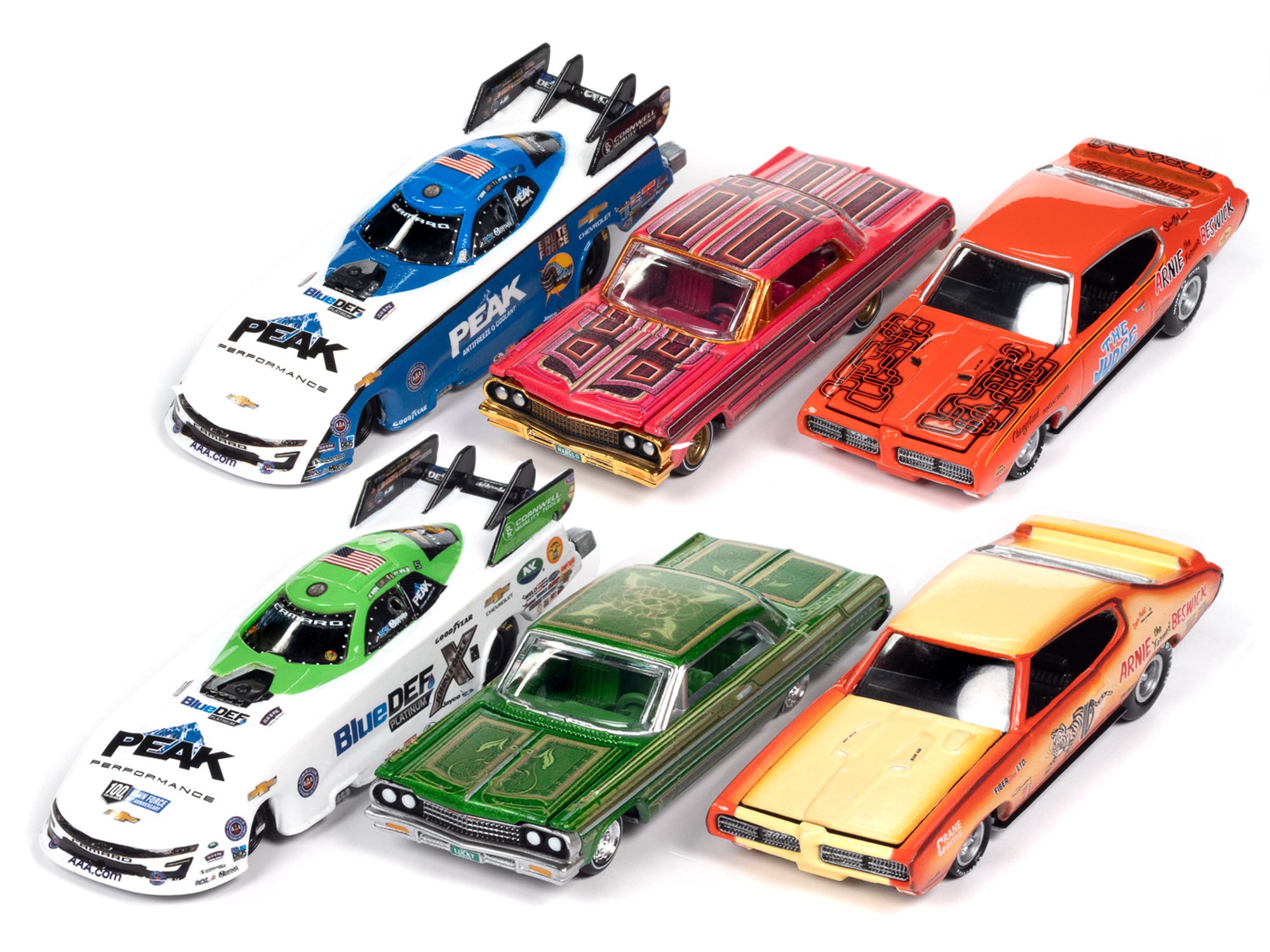 Racing Champions Mint 2023 1/64 Scale Diecast Model Cars Set of 6 - Limited Edition Collectible Race Cars for Display & Racing Enthusiasts - Perfect for Home Decor, Gift Giving & Car Collection Displays