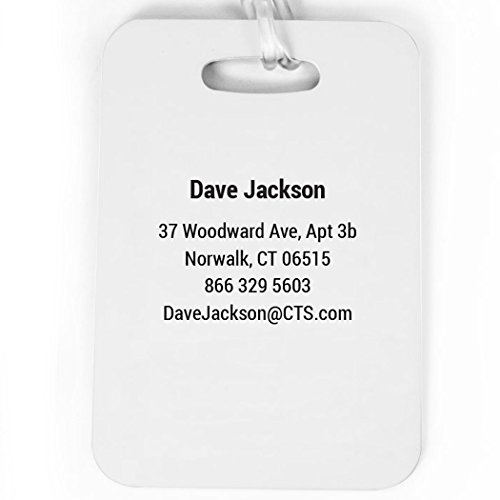 Custom Info on Back