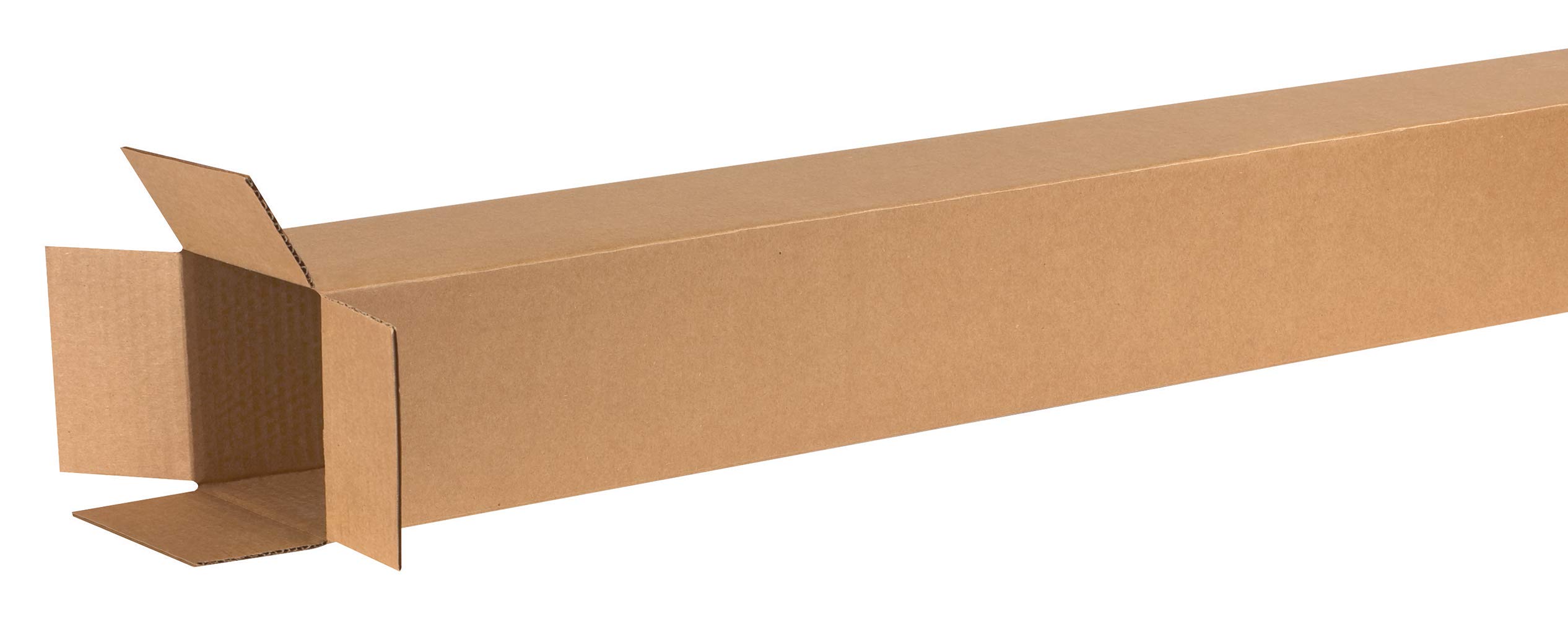 SHP6672 - Heavy Duty Tall Corrugated Shipping Boxes for Moving, Storage & Packaging (12x12x24 Inches) - Perfect for Ecommerce, Home Organization & Warehouse Use