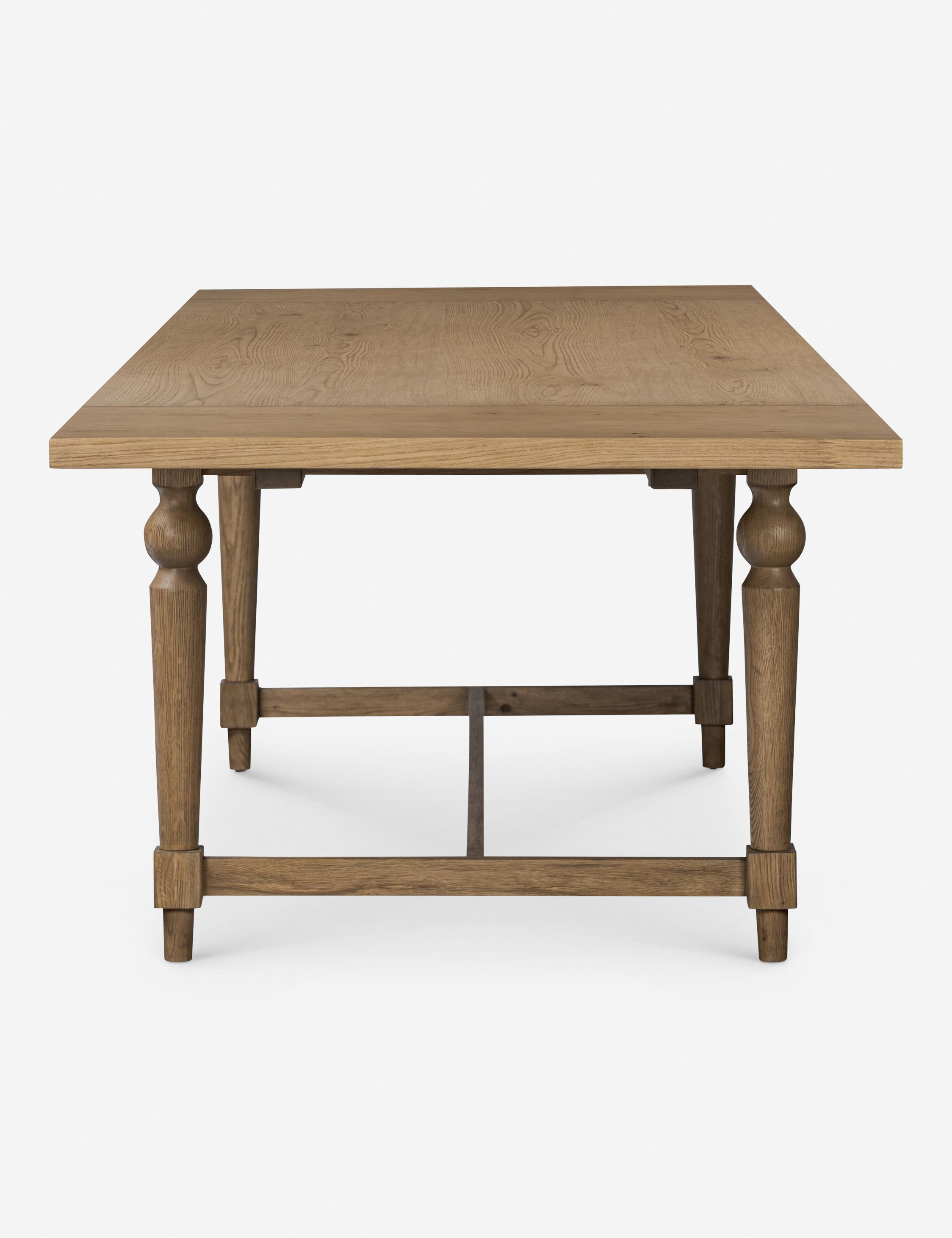 Extendable Dining Table for 6 to 10 People - Solid Wood Expandable Kitchen Table with Butterfly Leaf - Perfect for Small Spaces & Dinner Parties