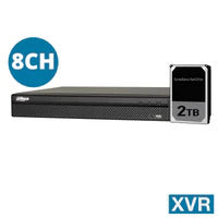 Dahua 8 Channel Penta-brid 4K XVR Security System - DH-XVR5108HS-I3 for Home & Business Surveillance (Indoor/Outdoor Use)