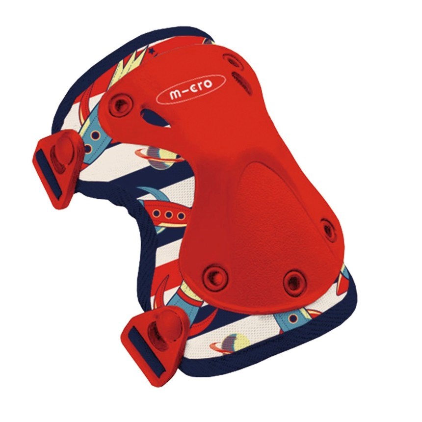 Micro Kids Patterned Protective Pad Set - Knee & Elbow Pads for Toddlers - Soft & Durable Safety Gear for Playtime, Sports & Outdoor Activities