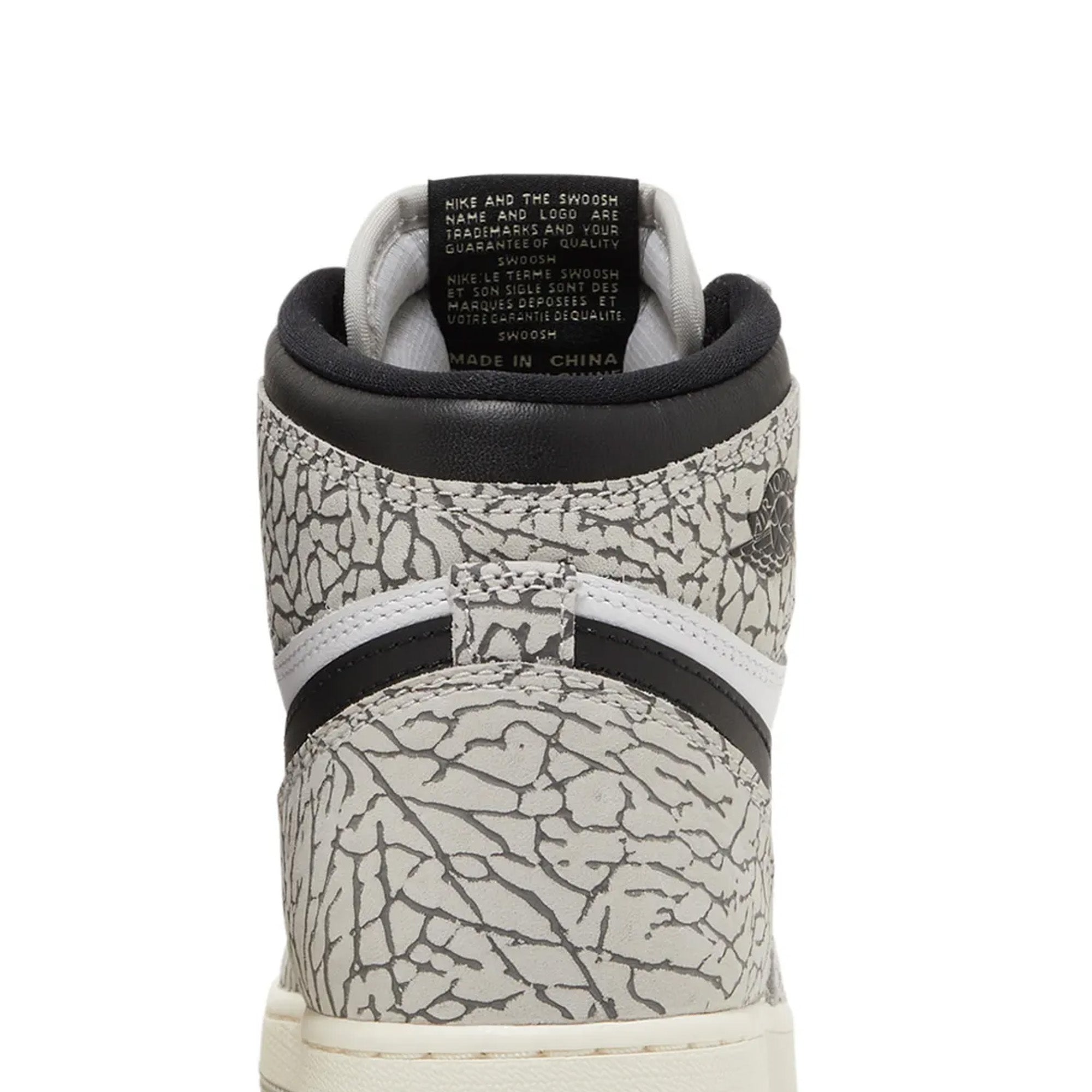 Air Jordan 1 Retro High OG 'White Cement' GS Sneakers (2023) - Classic Basketball Shoes for Women & Girls - Perfect for Streetwear, Casual Outfits & Sneaker Collection