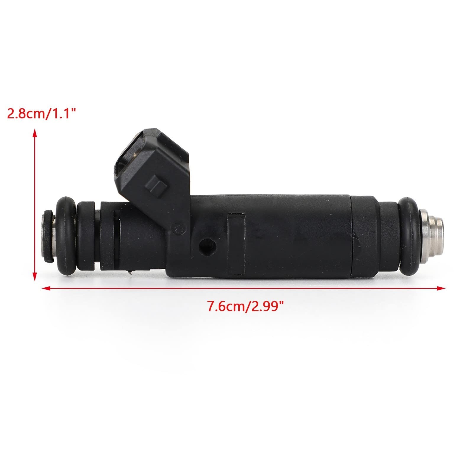 6Pcs 60LB 630cc Fuel Injectors FI114961 - Compatible with Siemens Deka, VW, BMW, GM AGU EV1 - High Performance Fuel Injection System for Car Upgrades & Engine Tuning