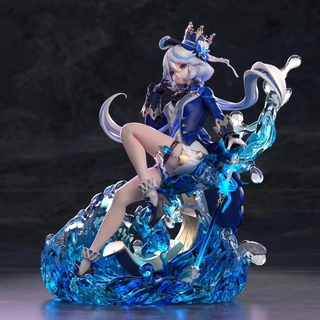 Genshin Impact Furina Cosplay Costume - Official Mi Yin Studio Anime Outfit for Halloween, Conventions & Roleplay