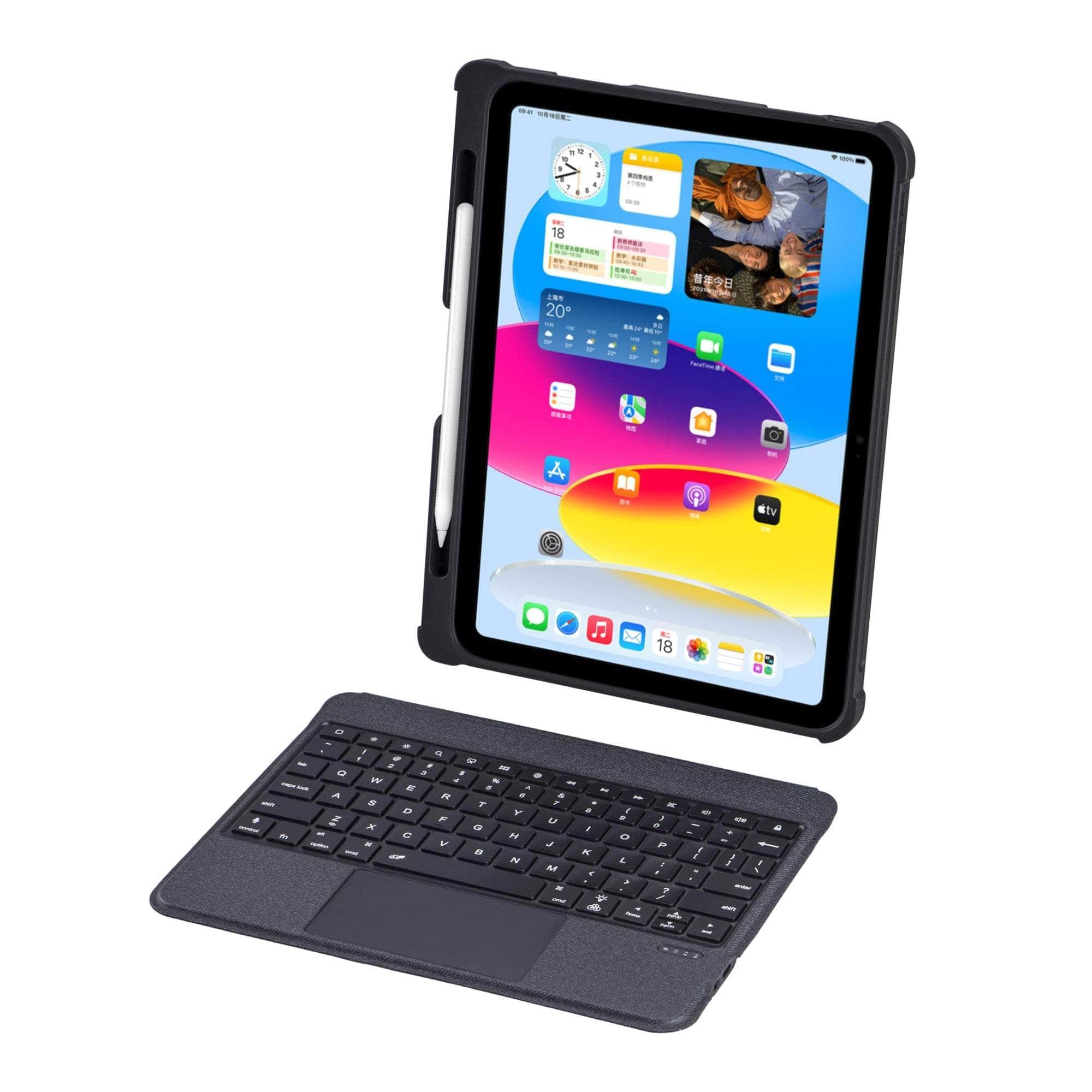 Apple Magic Keyboard Compatible with iPad Pro 11 2025 - Wireless Bluetooth Keyboard with Protective Case & Adjustable Stand for Work, Study, and Travel