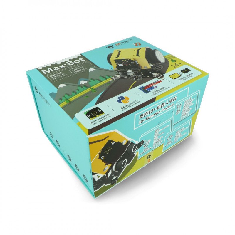 Max:bot DIY Programmable Robot Kit for Kids - STEM Learning Toy with Coding Projects | Perfect for Classroom, Home Education & Birthday Gifts