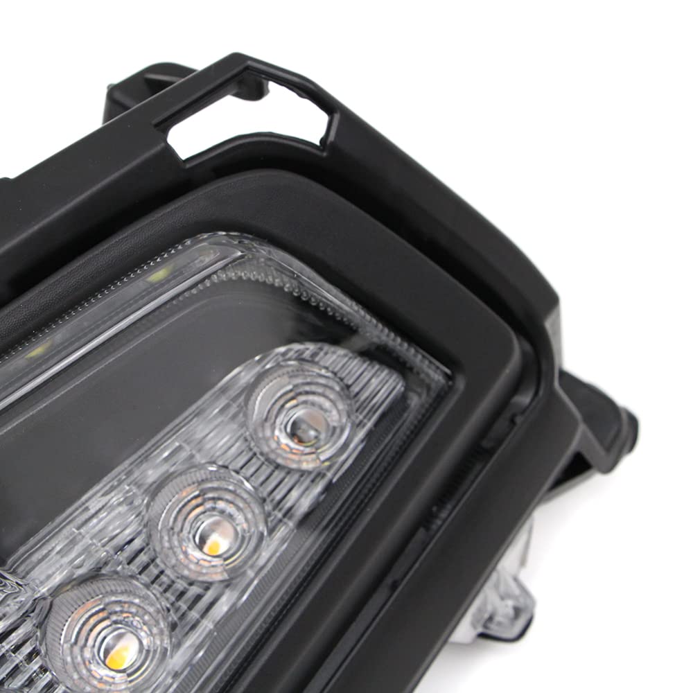 Premium LED Fog Lamp DRL Kit for Toyota Hiace Commuter GL H300 (2019-2022) - Dynamic Sequential Turn Signal, Relay Harness & Switch - Upgrade Your Front Daytime Running Lights for Enhanced Safety & Style