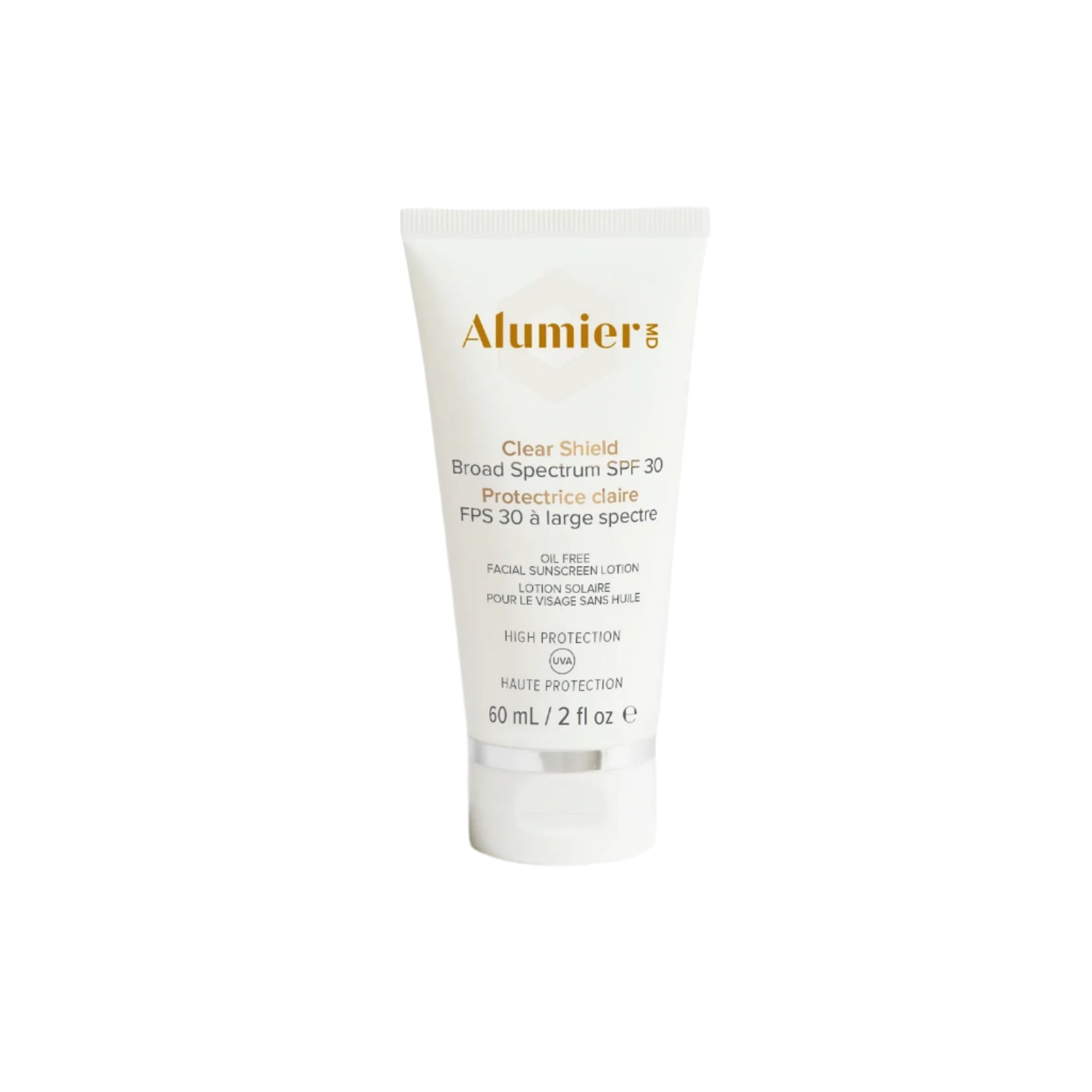 Alumier MD Clear Shield Broad Spectrum SPF 30 Sunscreen for Face - Oil-Free, Non-Comedogenic, Dermatologist Recommended Sun Protection for Daily Use & Outdoor Activities