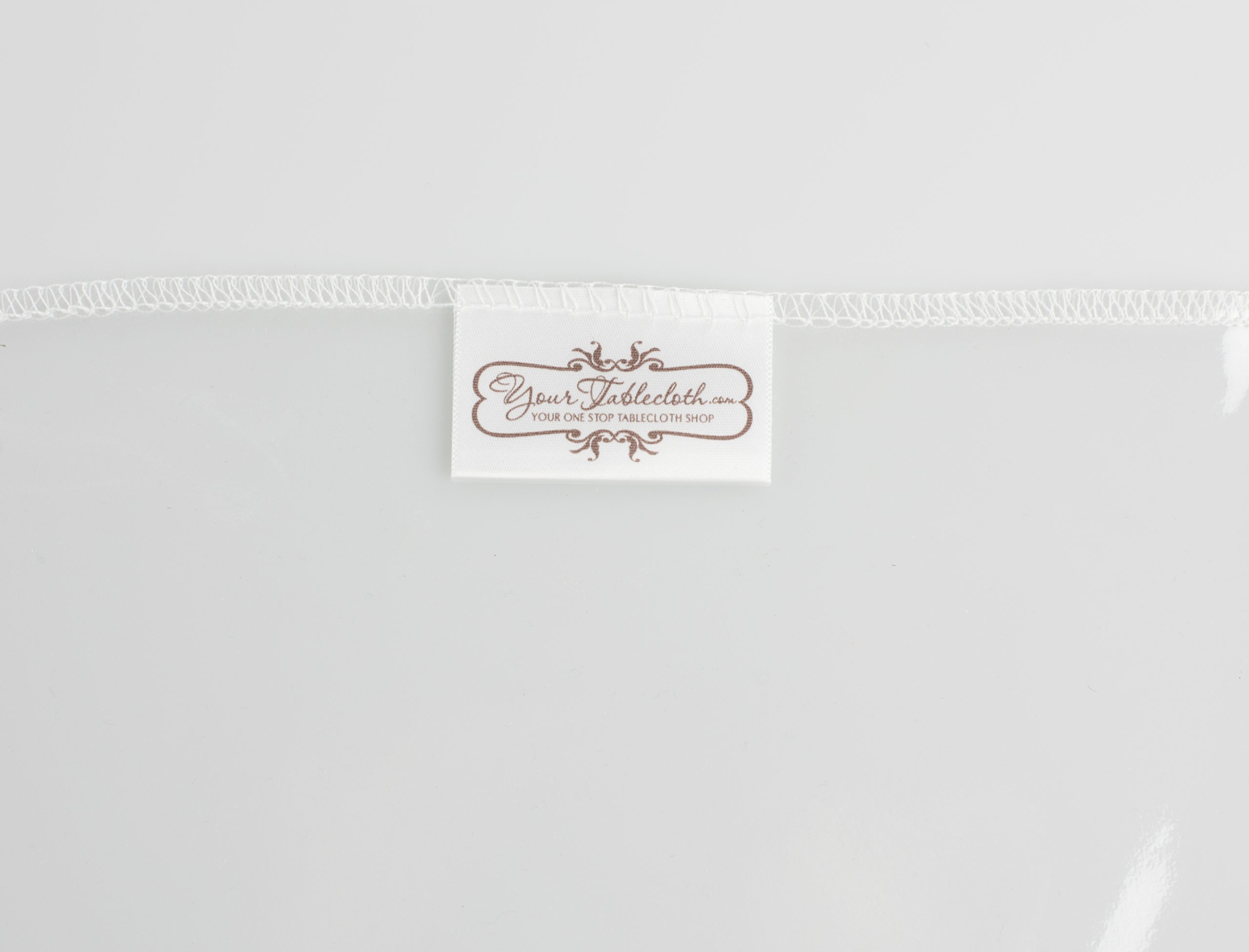 Heavy Duty 6 Mil Clear Vinyl Tablecloth 54