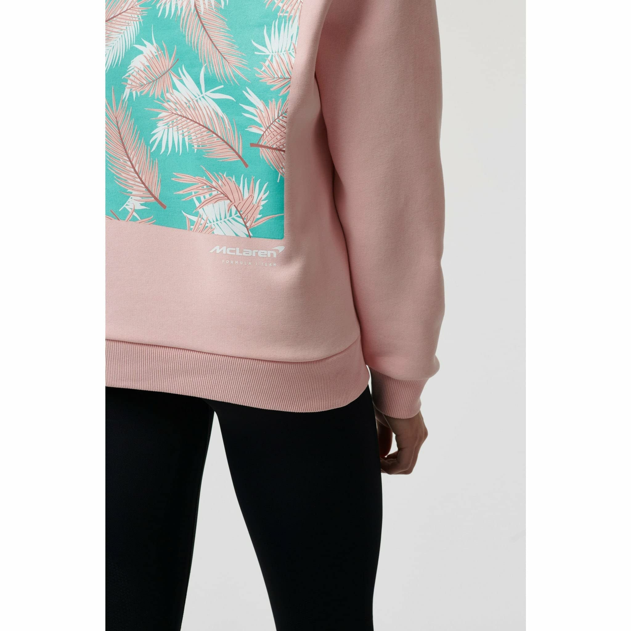 McLaren F1 Women's Miami Palm Graphic Hoodie - Stylish Streetwear for Racing Fans | Perfect for Casual Outfits, Sports Events & Everyday Wear