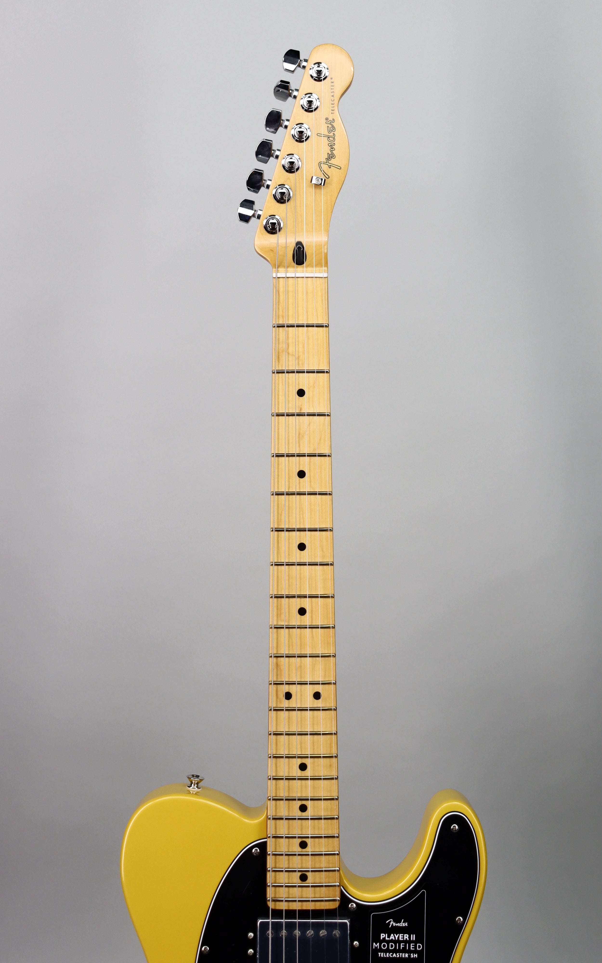 Fender Player II Modified Telecaster Electric Guitar with Maple Fingerboard in Sunshine Yellow & Mustang LT25 Amp Bundle – Perfect for Home Practice, Studio Recording, and Live Performances