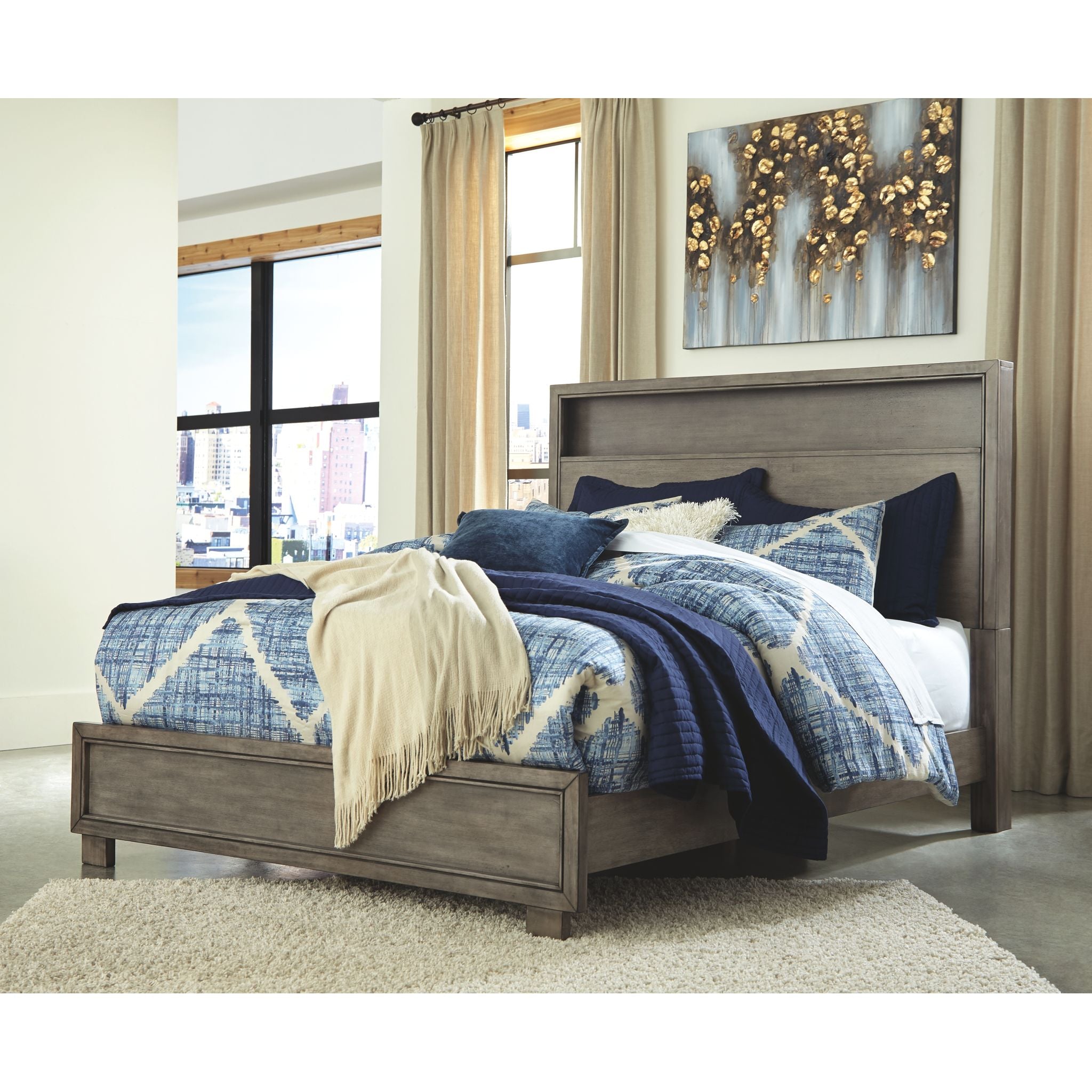 Arnett 5-Piece Gray Bedroom Storage Set - Organize Your Closet, Dresser & Nightstand for a Tidy Space
