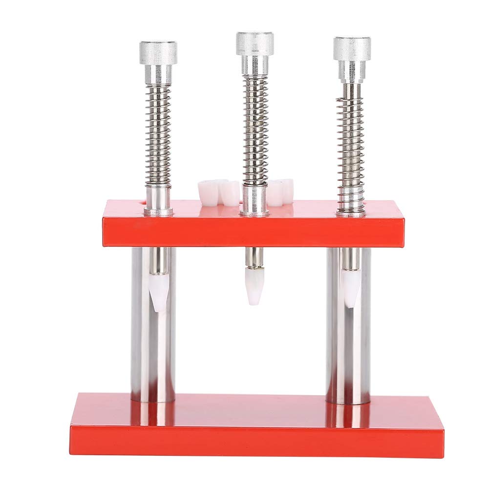 Professional Watch Hand Presser Tool with 3 Press Heads - Watch Hand Setting & Fitting Kit for Wristwatch Repair | Perfect for Watchmakers, Jewelers & DIY Enthusiasts