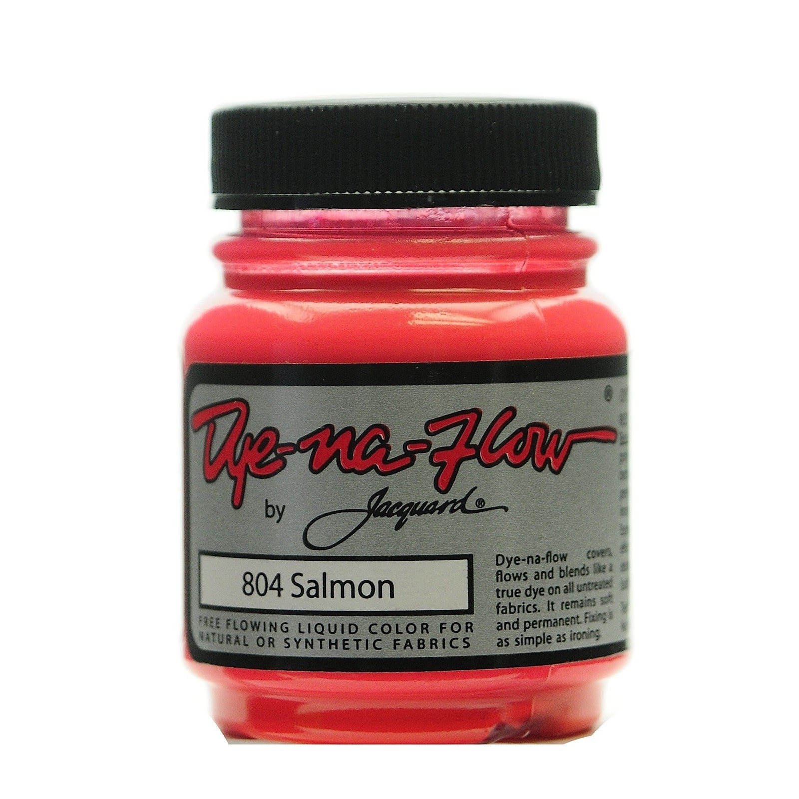 Jacquard Dye-Na-Flow Fabric Paint - Premium Water-Based Textile Paint for DIY, Arts & Crafts, Clothing, Silk, Cotton - Perfect for Tie-Dye, Screen Printing, and Fabric Art Projects