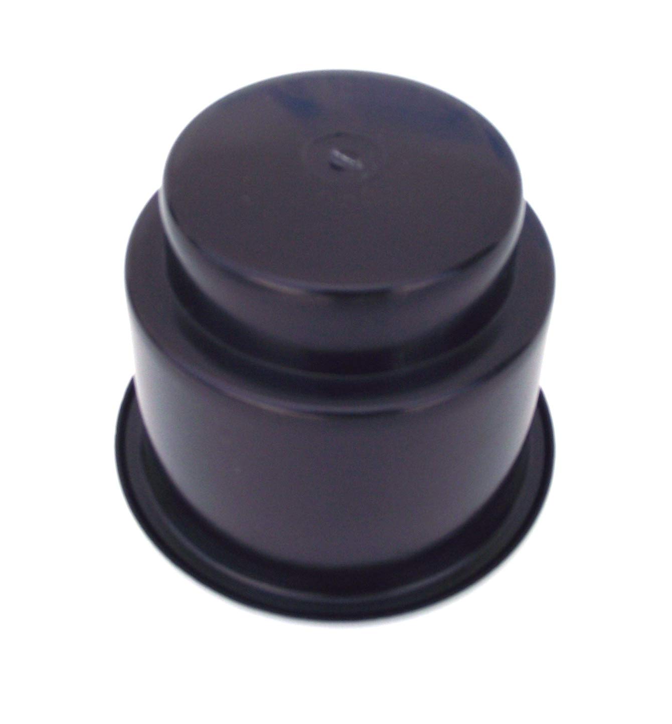 3 5/8 Inch Black Jumbo Cup Holders for Boats, RVs, Cars & Trucks - Extra Large Size (25 Pack) - Perfect for Poker Tables, Pool Tables & Sofa Inserts